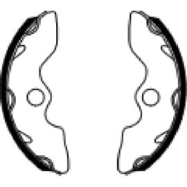  BRAKE SHOES - 345 FRONT