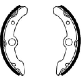  BRAKE SHOES - 520 FRONT