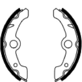  BRAKE SHOES - 524 FRONT