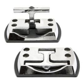 CHROME FOLD AWAY CLEATS FOR TRUCK