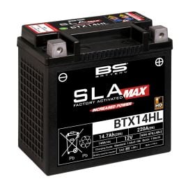 BTX14HL SLA MAX, FACTORY ACTIVATED 12V BATTERY