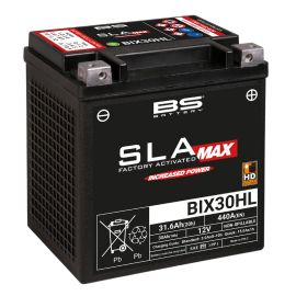 BIX30HL SLA MAX, FACTORY ACTIVITED 12V BATTERY