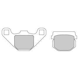 BRAKE PADS - ECO FRICTION SERIES - (FA83) FRONT/REAR